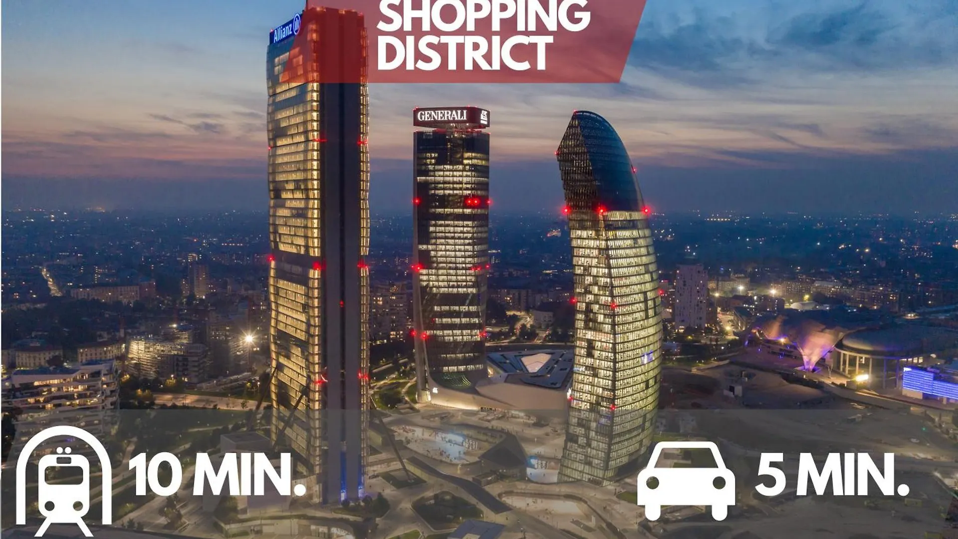 Citylife, Sempione, Close To Metro M5 Milano 0*,